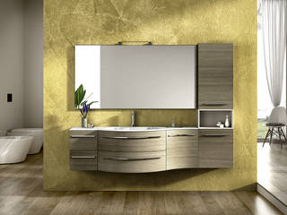 Round, krayms A&D - Fa&Fra krayms A&D - Fa&Fra 現代浴室設計點子、靈感&圖片 木頭 Wood effect