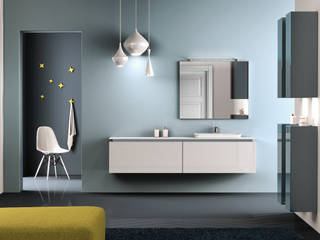 2D, krayms A&D - Fa&Fra krayms A&D - Fa&Fra Modern bathroom MDF