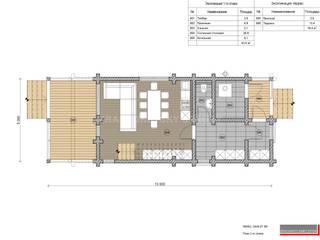 ДЕРЕВЯННЫЙ ДОМ SMALL CHALET-80, project-ks project-ks