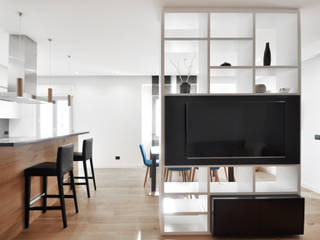 casa AB, degma studio degma studio Modern living room