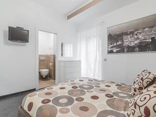 Ristrutturazione appartamento Roma, Collatino, Facile Ristrutturare Facile Ristrutturare Moderne Schlafzimmer