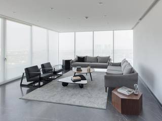 Departamento SCH, Concepto Taller de Arquitectura Concepto Taller de Arquitectura Modern Living Room Grey