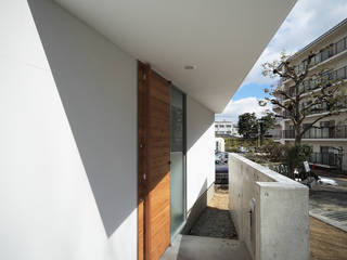 haus-gap, 一級建築士事務所haus 一級建築士事務所haus Scandinavian style corridor, hallway& stairs Concrete