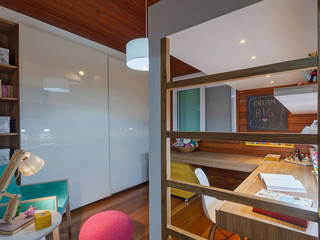 Quarto Infantil, Carmen Calixto Arquitetura Carmen Calixto Arquitetura Stanza dei bambini moderna MDF