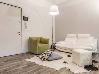Ristrutturazione appartamento Bologna, Massarenti, Facile Ristrutturare Facile Ristrutturare Industrial style living room