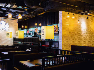 3D Wall Panels in Gyu Kaku Restaurant Vietnam!, WallArt 3D Wall Decor WallArt 3D Wall Decor 모던스타일 벽지 & 바닥