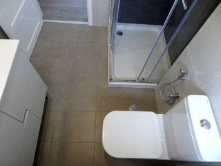 Remodelação de Apartamento, Alvalade, Happy Ideas At Home - Arquitetura e Remodelação de Interiores Happy Ideas At Home - Arquitetura e Remodelação de Interiores حمام