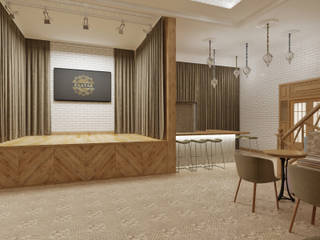 Ресторан - банкетный зал, Orlova-design Orlova-design Коммерческие помещения