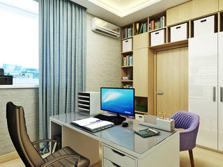 Офис ресторана., Orlova-design Orlova-design Рабочий кабинет в стиле минимализм