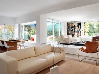 Proyecto Cambrils, ÁBATON Arquitectura ÁBATON Arquitectura Modern Living Room
