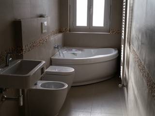 Appartamento privato Torino, Argeo S.r.l. Argeo S.r.l. Ванна кімната Плитки Бежевий