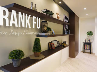 北投 阿曼, 中孚 設計 / FRANKFU INERIOR DESIGN 中孚 設計 / FRANKFU INERIOR DESIGN Pasillos, vestíbulos y escaleras modernos