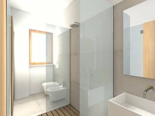 Piatto Doccia da appoggio, SILVERPLAT SILVERPLAT Modern bathroom