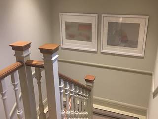 London Apartment in Kensington, Duffie Architecture Ltd Duffie Architecture Ltd Modern corridor, hallway & stairs