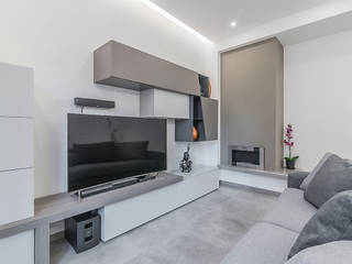 Ristrutturazione appartamento Roma, Bufalotta, Facile Ristrutturare Facile Ristrutturare Living room