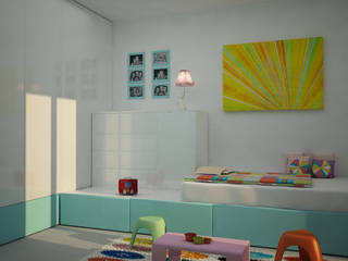 homify Modern nursery/kids room MDF