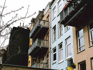 Balkons, Architectenburo Holtrop Architectenburo Holtrop ระเบียง, นอกชาน