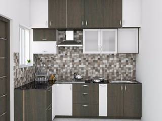 Modular Kitchen , ServiceBELL Solutions PVT Ltd ServiceBELL Solutions PVT Ltd Modern style kitchen Plywood