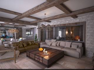 Bodrum / Yalıkavak villa projesi, 5K MİMARLIK 5K MİMARLIK Living room Wood Wood effect