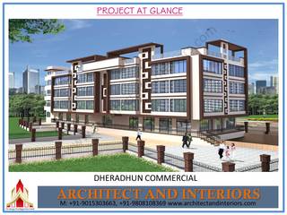 Dheradhun Commercial, Absolute Architect and Interiors Absolute Architect and Interiors Commercial spaces