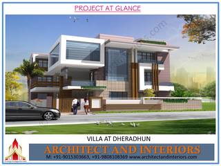 Dheradhun Villa, Absolute Architect and Interiors Absolute Architect and Interiors منازل