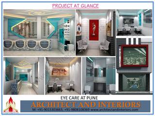 Eye Care Pune, Absolute Architect and Interiors Absolute Architect and Interiors Espaços comerciais