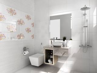 房屋新建 整修修繕 農舍別墅 景觀工程 homify Classic style bathroom Tiles