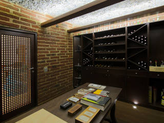 Casa 906, Objetos DAC Objetos DAC Wine cellar Bricks