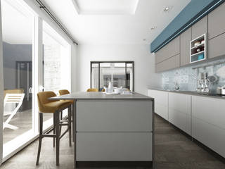 Villa CA, De Vivo Home Design De Vivo Home Design Modern kitchen