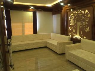 MR. NANDESH KATTA'S RESIDENCE, H A S Interior design studio H A S Interior design studio Living room