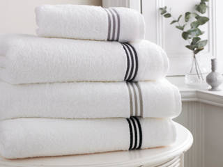 MILANO 700gsm Superior Cotton Towels King of Cotton Moderne Badezimmer Baumwolle Weiß Textilien und Accessoires