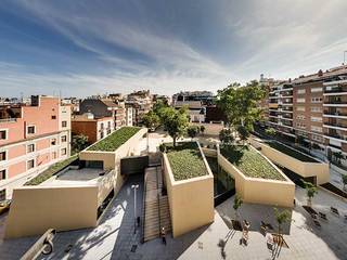 BIblioteca Sant Gervasi-Joan Maragall , BCQ arquitectura barcelona, slp BCQ arquitectura barcelona, slp Casas de estilo mediterráneo