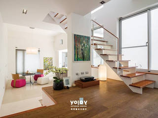 自然。隱逸 - 北歐風格 有容藝室內裝修設計有限公司 Scandinavian style living room