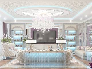 ​ Colorful interiors of Katrina Antonovich, Luxury Antonovich Design Luxury Antonovich Design Living room