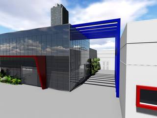 Hospital Cassems - Corumbá - MS, Arquitetura CR Arquitetura CR Study/office