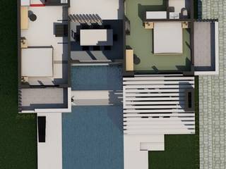 homify Moderne Schlafzimmer Beton Weiß