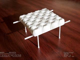 Portantina sofa, Marco Rubini Architetto Marco Rubini Architetto غرفة المعيشة