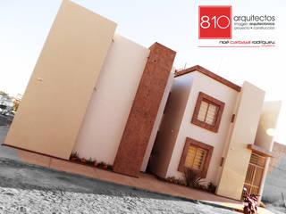 Casa Habitación y Notaria Parroquial , 810 Arquitectos 810 Arquitectos บ้านและที่อยู่อาศัย