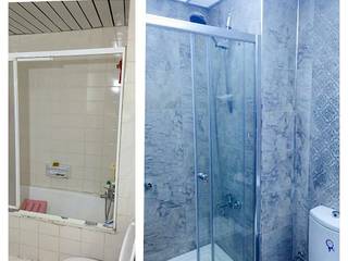 BANYO YENİLEME, Dekoroba İç Mimari & Dekorasyon Dekoroba İç Mimari & Dekorasyon 모던스타일 욕실