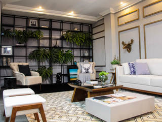 Living Moose, Studio KT arquitetura.design Studio KT arquitetura.design Salas modernas Cobre/Bronce/Latón