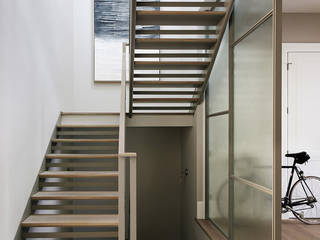 Noe Valley I, Feldman Architecture Feldman Architecture Classic style corridor, hallway and stairs