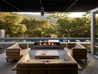 Ranch O|H, Feldman Architecture Feldman Architecture Modern balcony, veranda & terrace