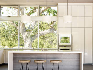 Ranch O|H, Feldman Architecture Feldman Architecture Modern Kitchen