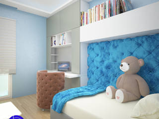 Yatak odası, Bekir Yigit Innenarchitektur Bekir Yigit Innenarchitektur Study/office لکڑی Wood effect