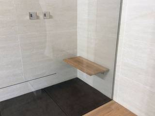 Seduta Doccia THAISSA, SILVERPLAT SILVERPLAT Modern bathroom