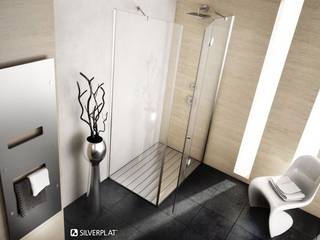 Bagno Moderno, SILVERPLAT SILVERPLAT Modern bathroom