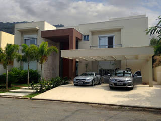 Casa Litoral Norte SP, Danyela Corrêa Arquitetura Danyela Corrêa Arquitetura Casas modernas Concreto