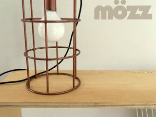 lámpara HONNA, MÖZZ MÖZZ Industrial style dining room Iron/Steel