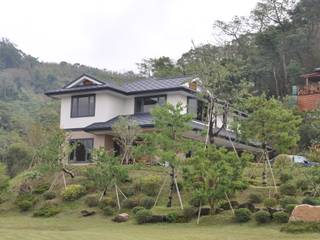 日式鋼骨結構 _苗栗風雲宅 翔霖營造有限公司 Modern houses