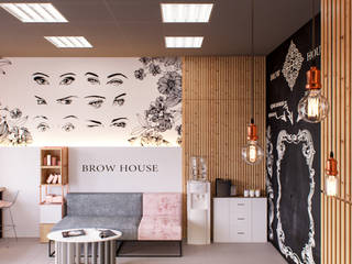 Салон бровей Brow House, PRO-DESIGN PRO-DESIGN 상업공간